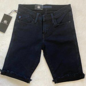 NWT Rock Republic SZ 0 Coachella Black Jean Shorts